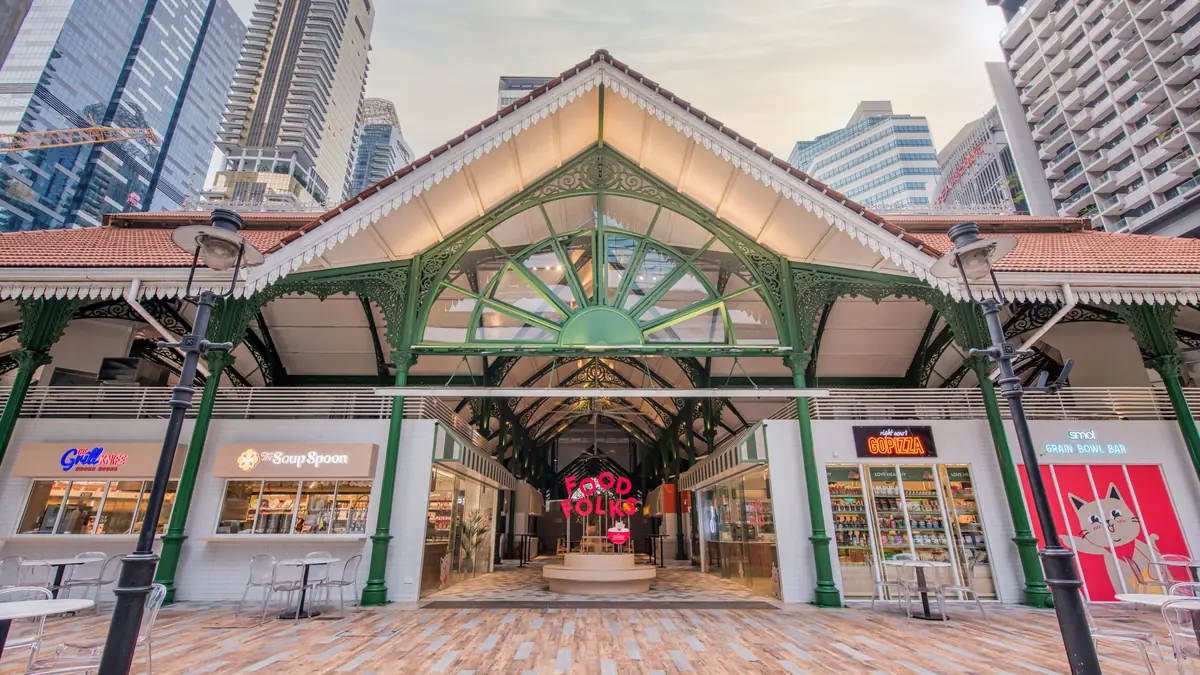 Lau Pa Sat — Lau Pa Sat, Singapore