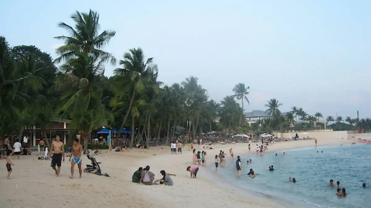 Siloso Beach — Siloso Beach — park in Sentosa, Singapore