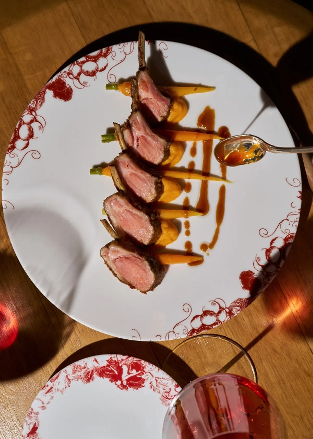 Baby lamb rack from the Pyrenees at Ma Cuisine, Singapore