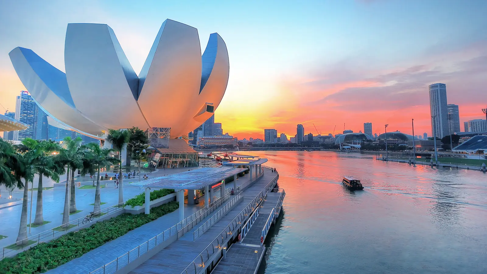 ArtScience Museum — The ArtScience Museum in Singapore hosts a variety of international touring exhibitions.